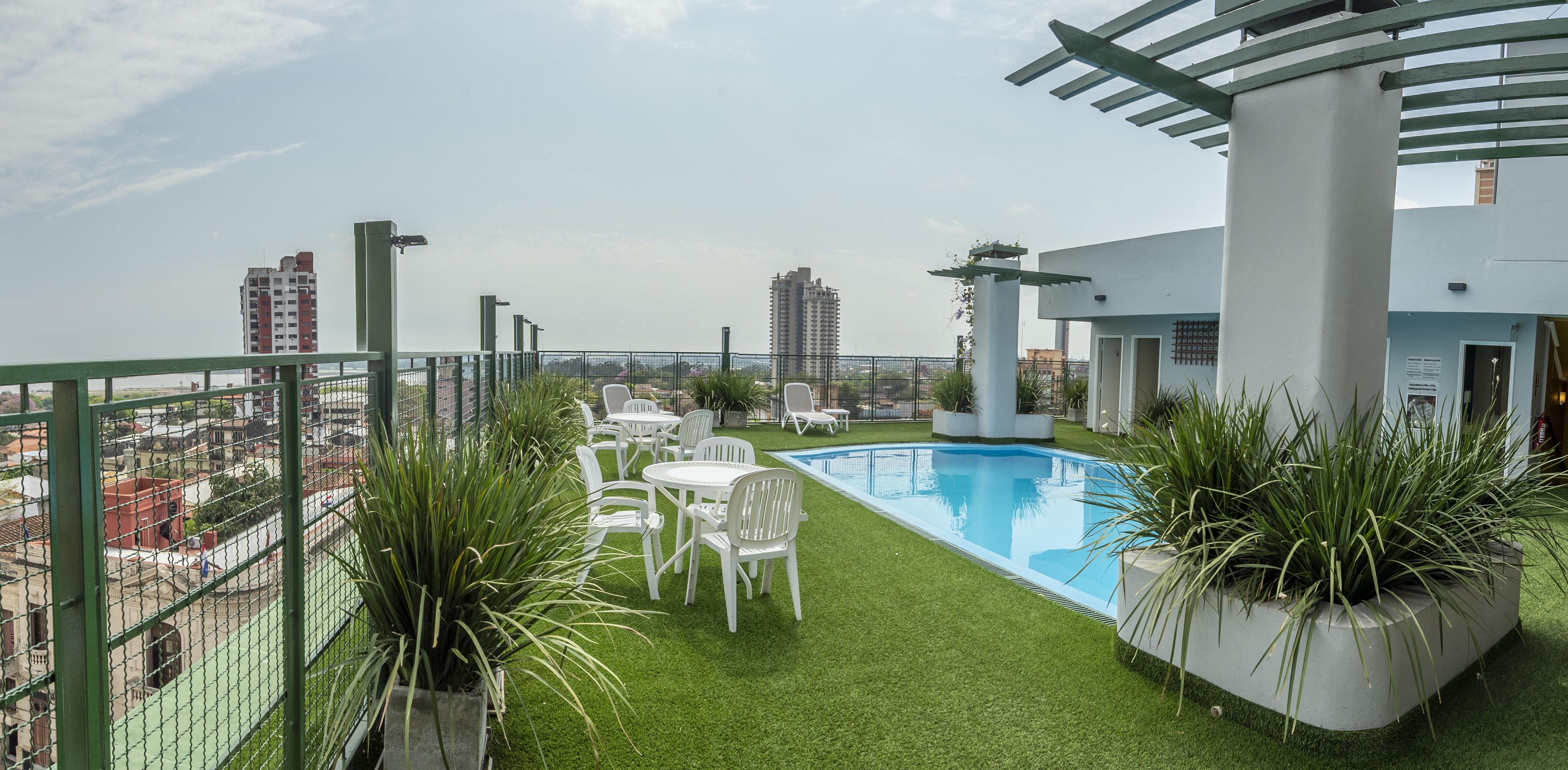 Hotel Cecilia 亚松森 外观 照片